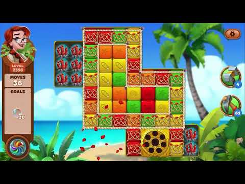 Lost Island Blast Adventure Level 2398 NO BOOSTERS - A S GAMING ✔️