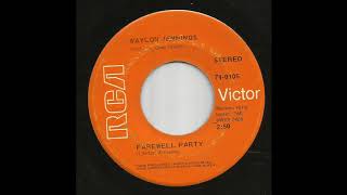Waylon Jennings - Farewell Party