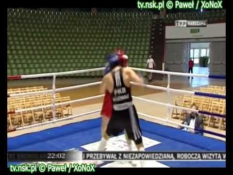 tv.nsk.pl 2012-03-06 Bokserzy walczą nie tylko o medale Champion Nowy Dwór Mazowiecki