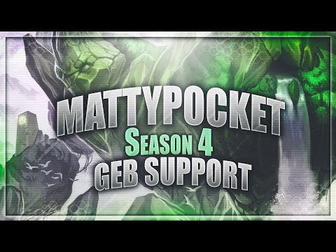 Mattypocket - HOW TO CARRY RANKED WITH GEB - GEB SUPPORT GAMEPLAY