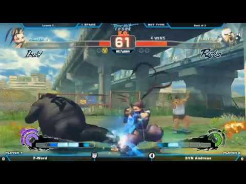 Andreas (Rufus) vs F-Word (Ibuki)