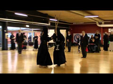 Kendo SM 2015, Dam - F.Lindström(White) vs E.Jönsson(Red)