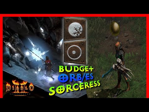 Budget Frozen Orb & Energy Shield Sorceress - Diablo 2 Resurrected