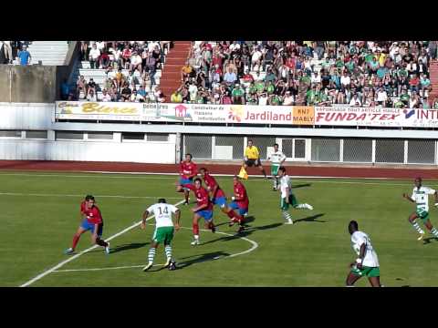 ASSE-Châteauroux - Action Bakary Sako