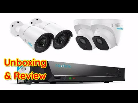 Reolink 5MP 8 Channel NVR Security Camera System with 2TB HDD Unboxing & Review