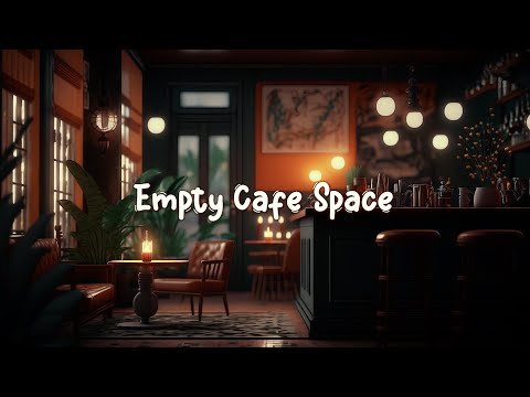 Empty Cafe Space ☕ Relaxing Music For Stress Relief - Lofi Hip Hop Mix ☕ Lofi Café
