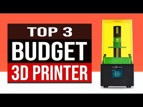 TOP 3: Best Budget 3D Printer 2020