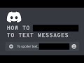 Discord Text Spoiler Tag (how to black out your message)