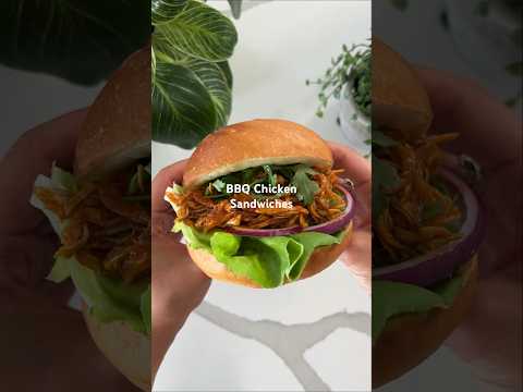 BBQ Chicken Sandwiches ✨