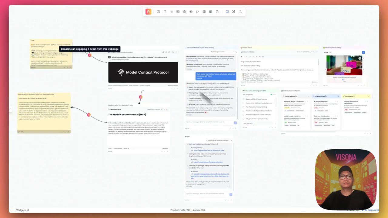 Canvas MCP Client Demo
