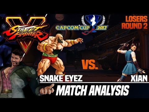 SFV Match Analysis: Capcom Cup 2017 - Snake Eyez vs. Xian