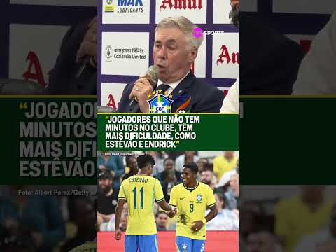 A FALTA DE RITMO ATRAPALHOU ENDRICK E ESTÊVÃO? 🇧🇷 #shorts