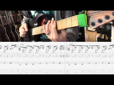 Moloken - Hollow Caress (Guitar Playthrough with Tabs)