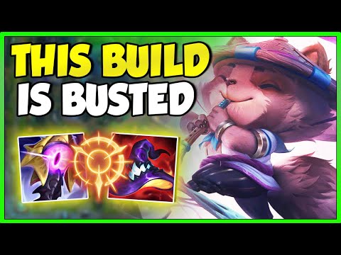 THE RANK 1 BUILD THAT WINS YOU LANE ON TEEMO TOP - League of Legends