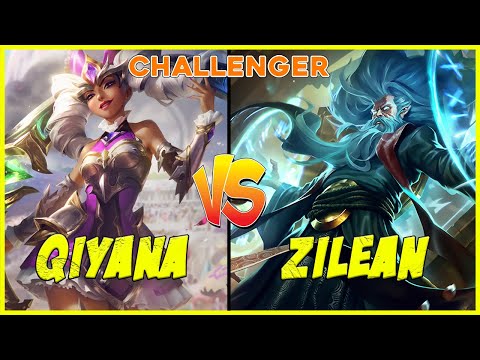 Qiyana MID vs Zilean - Challenger - Patch 12.2 - League of Legends Pro Player Replay