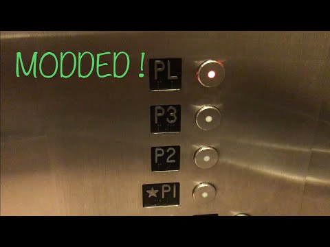 185. Modded Dover Impulse Hydraulic Elevator at The Durham Centre Parking Garage - Durham, NC