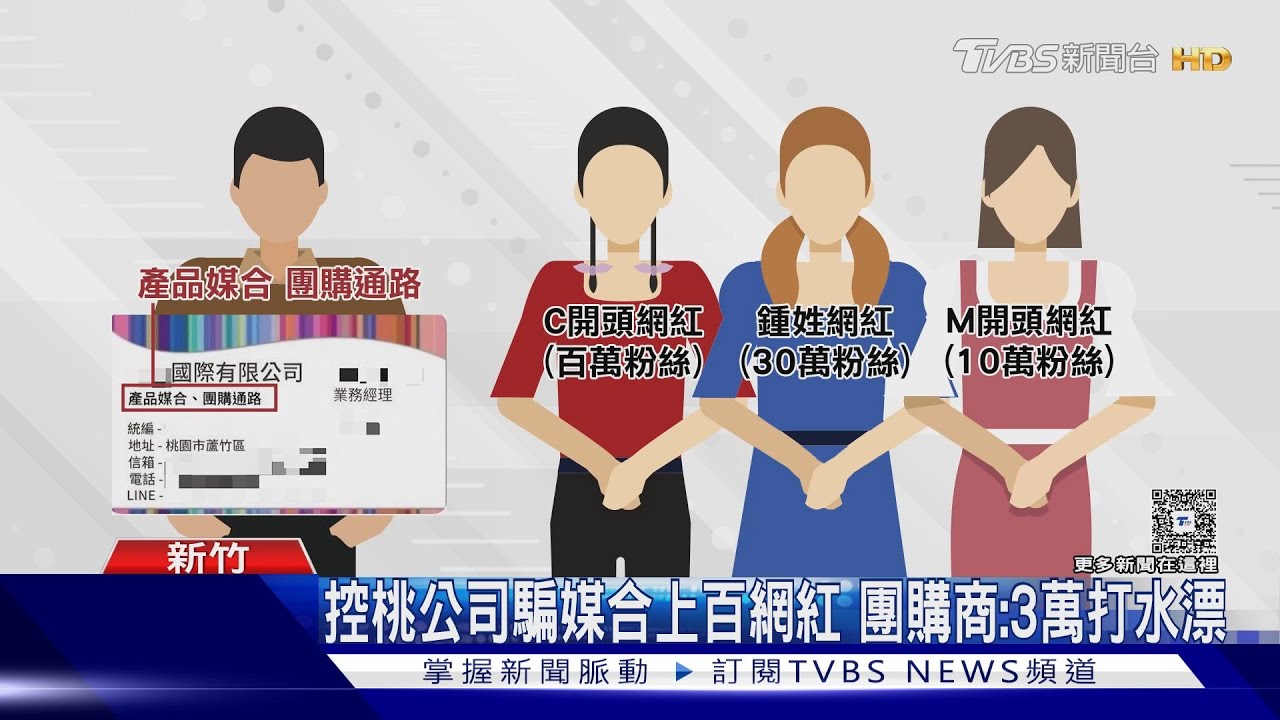 業務收錢不辦事! 團購商淚:網紅媒合騙局