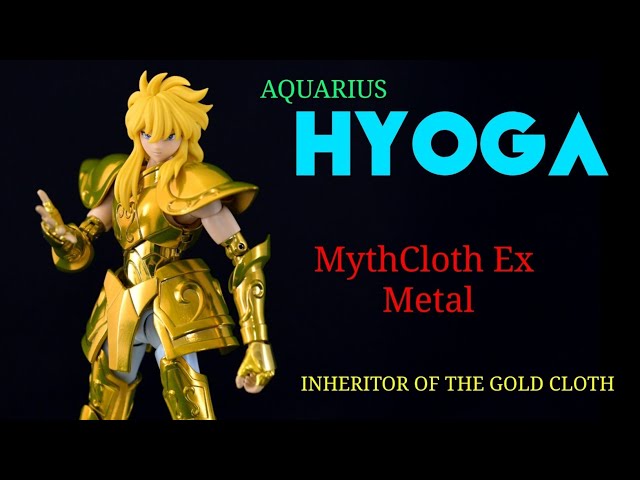 Vídeo relacionado con Aquarius hyoga Inheritor of The Gold Cloth Figura 17,5 cm Saint Seiya Saint Cloth Myth ex Collectors Shop