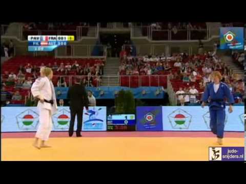Judo 2013  European Championships Budapest: Pavia (FRA) - Filzmoser (AUT) [-57kg] final