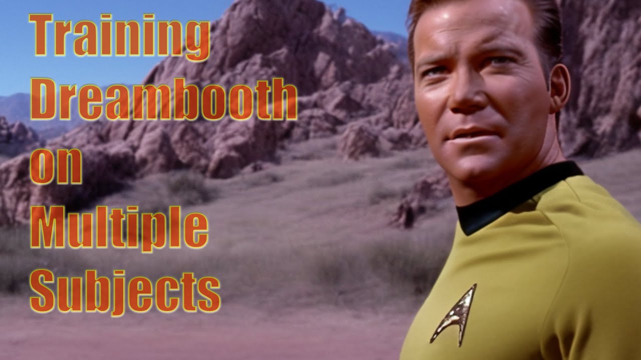 Training Stable Diffusion Dreambooth on Multiple Subjects for Combined Image Generation