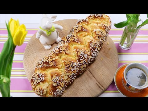 Watteweicher Hefezopf - Osterzopf mit/ohne Rosinen - locker und saftig - Braided Yeast Bun