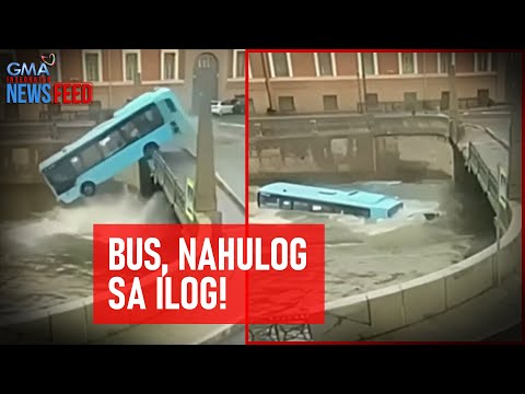 Bus, nahulog sa ilog! GMA Integrated Newsfeed
