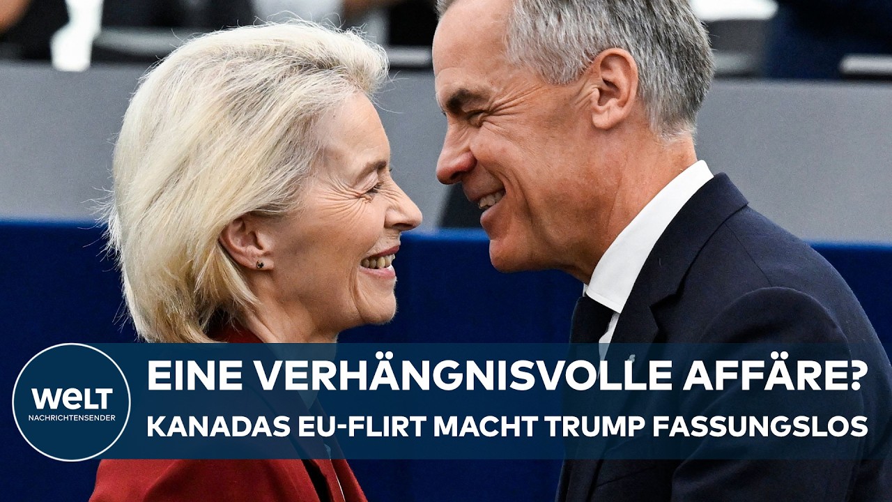 WUT IM WEISSEN HAUS: Transatlantischer Zoff eskaliert ‒ Kanada provoziert Trump mit EU-Flirt