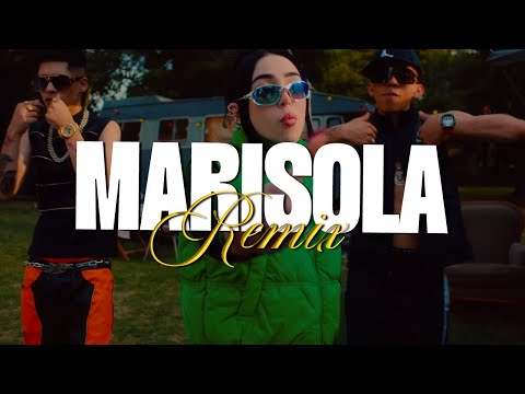 MARISOLA REMIX - CRIS MJ x STANDLY x NICKI NICOLE x DUKI  (Video Letra/Lyrics)