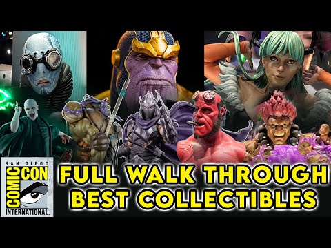 Best Collectibles at San Diego Comic Con - SDCC Collectibles Video Tour!