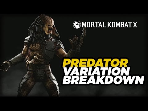 Predator Official Variation Breakdown - Mortal Kombat X