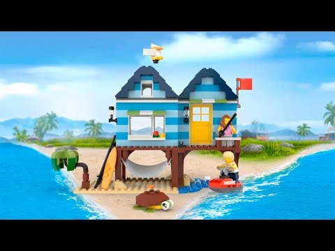 Vidéo LEGO Creator 31063 : Les vacances à la plage