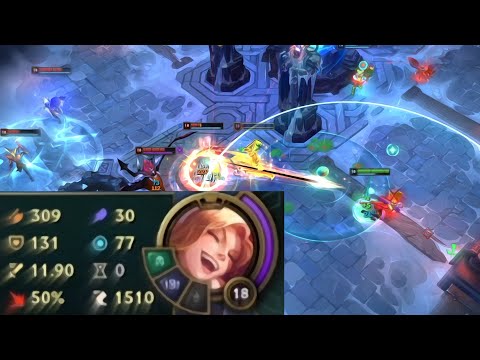 11.90 Attackspeed 1510 Movespeed Jinx - Aram Mayhem