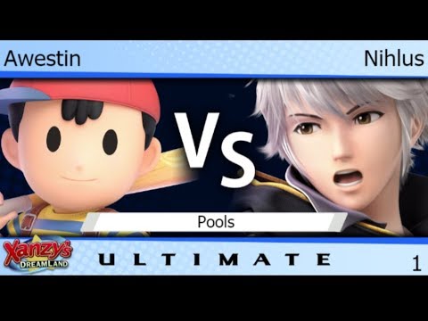 XDL 1 - Awestin (Ness) vs Nihlus (Robin) Pools - SSBU