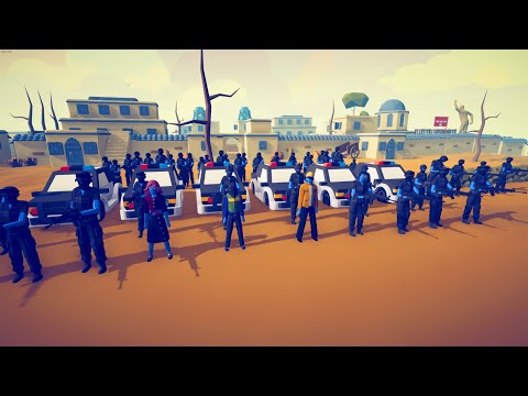 CAN 80x FBI RESCUE HOSTAGES? - Totally Accurate Battle Simulator TABS
