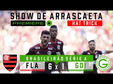 Flamengo 6x1 Goiás - Campeonato Brasileiro 2019 - 10ª rodada - Melhores Momentos