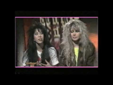 VIXEN   Interview Roxy and Jan 1989