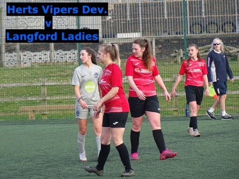 Herts  Vipers Devs  v Langford Ladies - Match Highlights