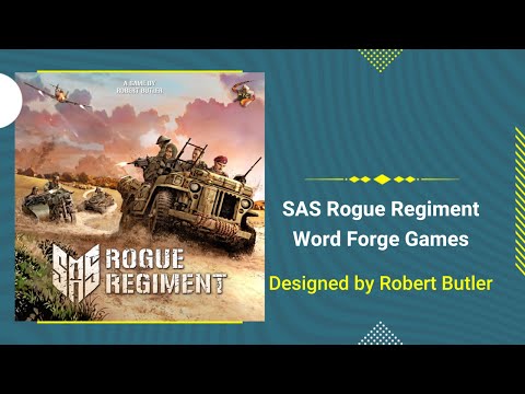 SAS Rogue Regiment First Look and Play Through
