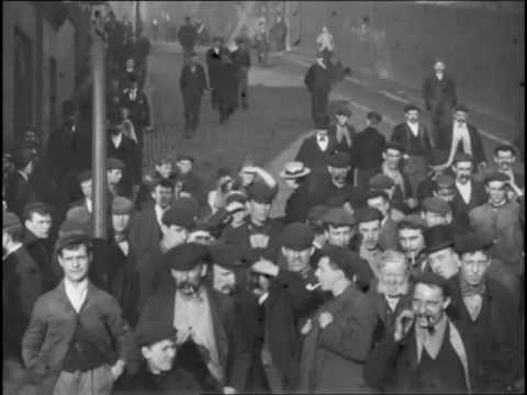 20,000 Employees Entering Lord Armstrong's Elswick Works, Newcastle-upon-Tyne