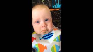 Baby Moved to Tears as Mom Sings Song to Him