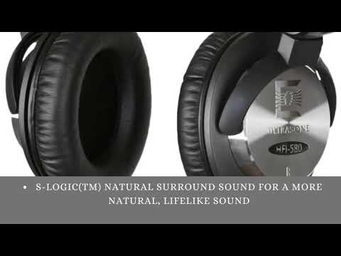 Ultrasone HFI-580 S-Logic Surround Sound Professional Closed-back Headphones with Transport Bag