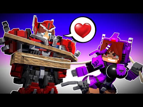 The DARK SECRET of MINECRAFT JJ TRANSFORMER.... - JJ and Mikey Maizen Minecraft Animation