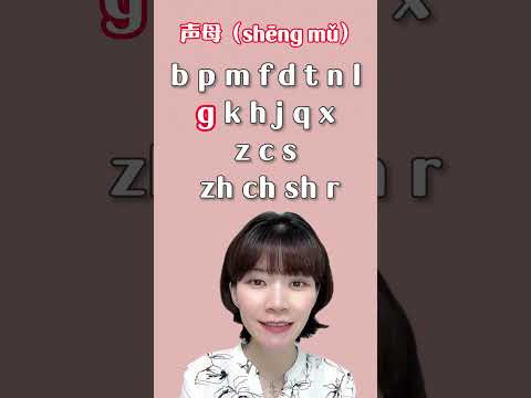 Pinyin - Initial Consonant Pronunciation