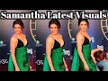 Samantha Red Carpet Visuals Actress Samantha Smart Tv