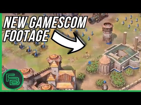 AoE4 - NEW Gamescom Footage w/Ottomans and Malians
