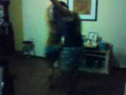 Treinando forró em casa