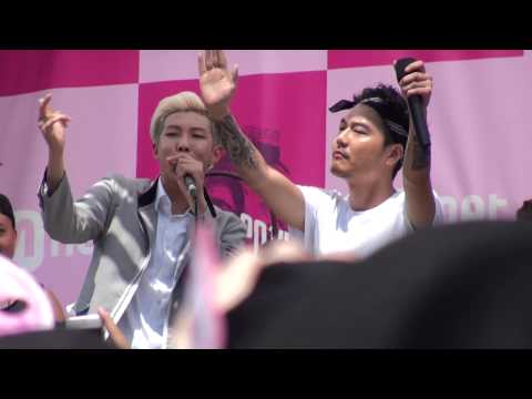 KCON 2014 BTS at DFLA: Dumbfoundead & Rap Monster Collab