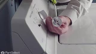 GE Washer or Dryer Repair: How to Replace the Knob