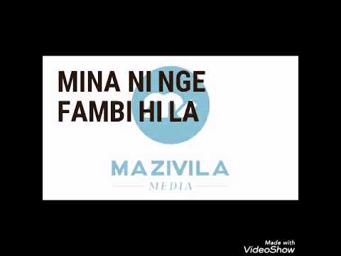 DJ Lenzo - Mina Ni Fambile
