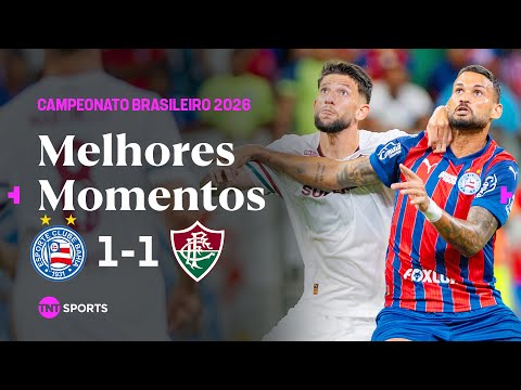 GOLAÇO DE JOHN KENNEDY E FALHA DA DEFESA! BAHIA 1X1 FLUMINENSE - MELHORES MOMENTOS - BRASILEIRÃO